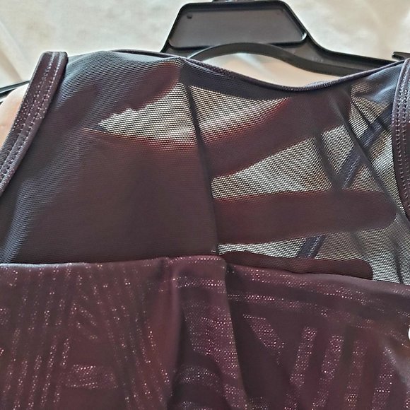 NWT Women's Nike Swim Dazzle Tankini- Size Medium - Picture 2 of 7